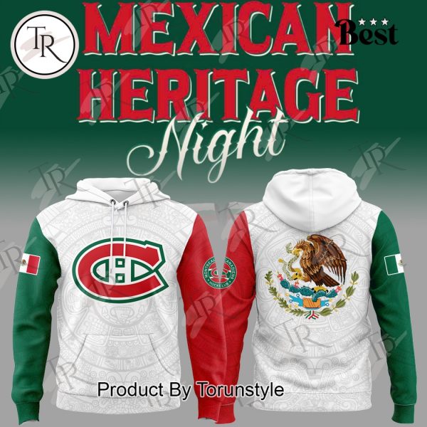 2025 Montreal Canadiens Mexican Heritage Night Limited Edition Hoodie