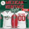 2025 Minnesota Wild Mexican Heritage Night Custom Name Limited Edition Hockey Jersey