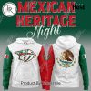 2025 Minnesota Wild Mexican Heritage Night Custom Name Limited Edition Hoodie