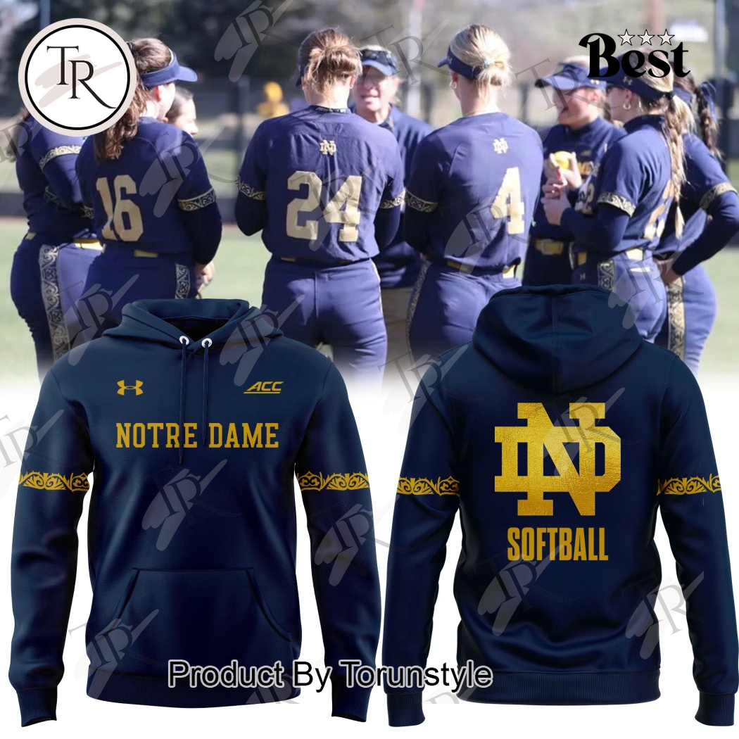 2025 Notre Dame Fighting Irish Softball New Limited Edition Hoodie 2025 Notre Dame Fighting Irish Softball New Limited Edition Hoodie