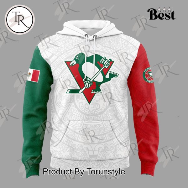 2025 Pittsburgh Penguins Mexican Heritage Night Custom Name Limited Edition Hoodie
