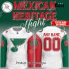 2025 Anaheim Ducks Mexican Heritage Night Custom Name Limited Edition Hoodie