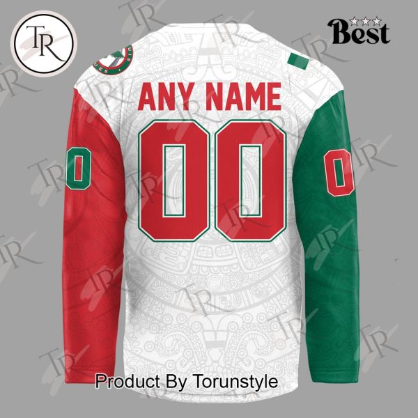 2025 St. Louis Blues Mexican Heritage Night Custom Name Limited Edition Hockey Jersey