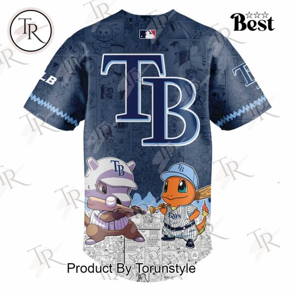 2025 Tampa Bay Rays Pokemon Go Special Edition Baseball Jersey