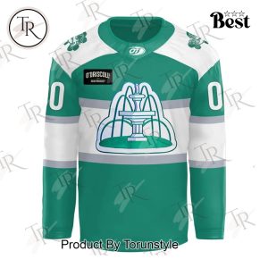 Savannah Ghost Pirates 2025 St. Patrick’s Day Custom Name Limited Edition Hockey Jersey