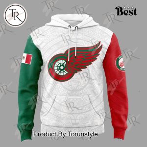 2025 Detroit Red Wings Mexican Heritage Night Limited Edition Hoodie