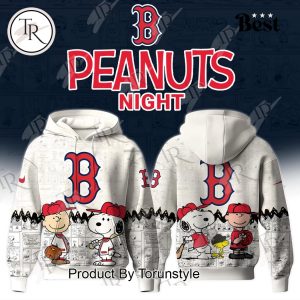 Boston Red Sox Peanuts Night 75th Anniversary Hoodie