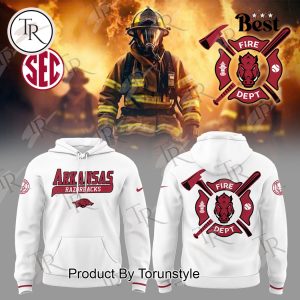 Arkansas Razorback 2025 Firefighter Appreciation Night Limited Edition Hoodie