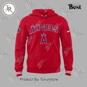 Los Angeles Angels 2025 Firefighter Appreciation Night Limited Edition Hoodie