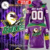 San Diego Gulls 2025 Mardi Gras Celebration Custom Name Hockey Jersey