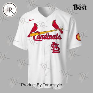 St. Louis Cardinals Firefighter Appreciation Night 2025 Limited Edition Baseball Jersey – White