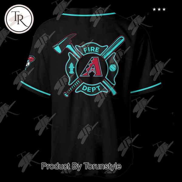 Arizona Diamondbacks Firefighter Appreciation Night 2025 Limited Edition Baseball Jersey