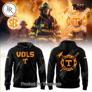 Tennessee Volunteers 2025 Firefighter Appreciation Night Limited Edition Hoodie – Black