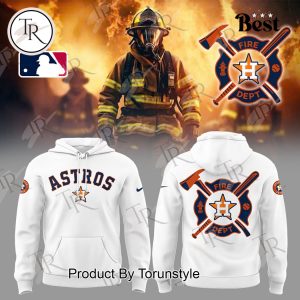 Houston Astros 2025 Firefighter Appreciation Night Limited Edition Hoodie