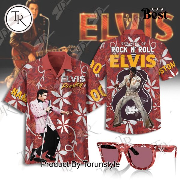 The King Of Rock And Roll Elvis Presley 2025 Custom Name Limited Edition Hawaiian Shirt