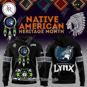 Minnesota Lynx National American Heritage Month 2025 Limited Edition Hoodie