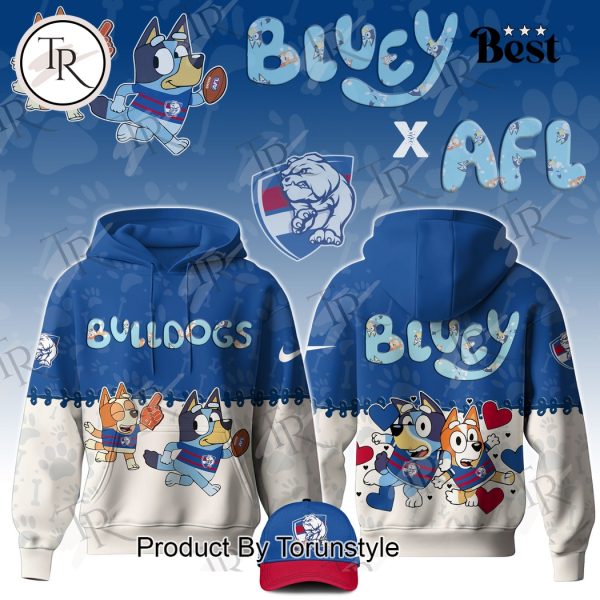 Western Bulldogs 2025 Bluey Night Limited Edition Hoodie