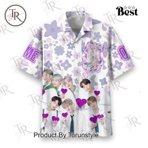 BTS Boy Band I Purple You 2025 Custom Name Limited Edition Hawaiian Shirt