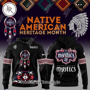 Washington Mystics National American Heritage Month 2025 Limited Edition Hoodie