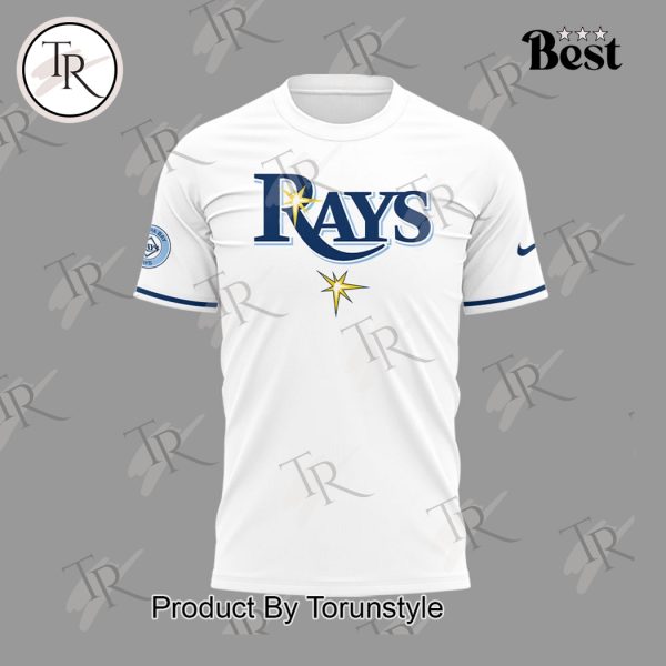 Tampa Bay Rays 2025 Firefighter Appreciation Night Limited Edition Hoodie – White