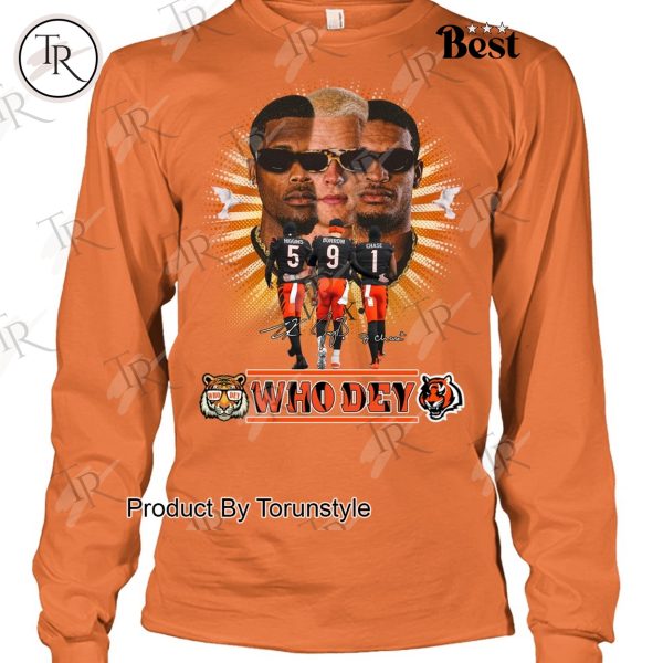 Who Dey x Cincinnati Bengals 2025 Limited Edition T-Shirt