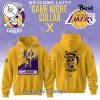 Los Angeles Lakers x One Piece 2025 Welcome Sanji Game Night Collab Hoodie