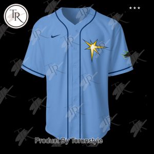 Tampa Bay Rays 2025 Firefighter Appreciation Night Limited Edition Baseball Jersey – Blue