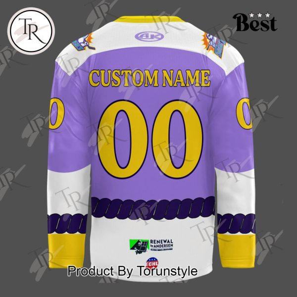 Orlando Solar Bears 2025 New City Edition Custom Name Hockey Jersey