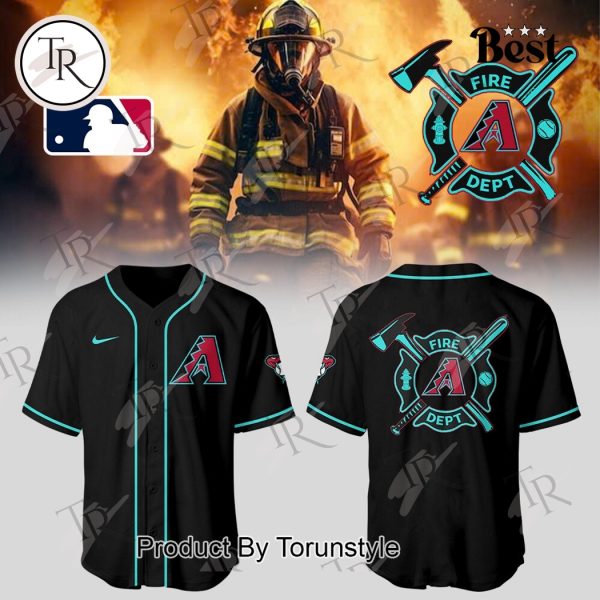 Arizona Diamondbacks Firefighter Appreciation Night 2025 Limited Edition Baseball Jersey