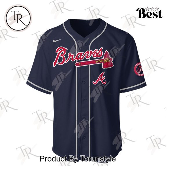 Atlanta Braves 2025 Firefighter Appreciation Night Limited Edition Baseball Jersey