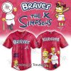 Baltimore Orioles The Simpsons Heritage 2025 Custom Name Limited Edition Baseball Jersey