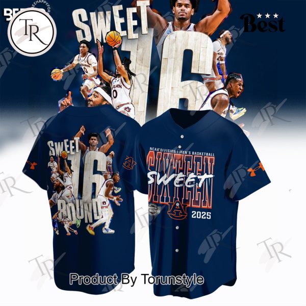 Auburn Tigers NCAA Division I Men’s Basketball Sixteen Sweet Bound Limited Edition Hoodie – Blue