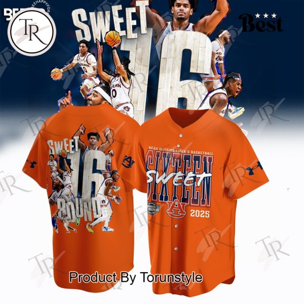 Auburn Tigers NCAA Division I Men’s Basketball Sixteen Sweet Bound Limited Edition Hoodie – Orange
