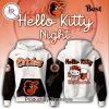 Houston Astros 2025 Hello Kitty Night Hoodie