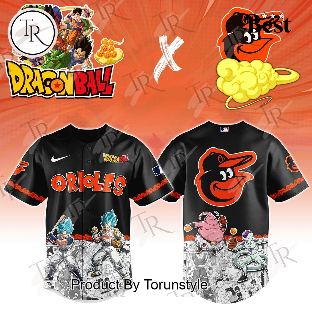 Baltimore Orioles Dragonball 2025 Special Edition Baseball Jersey Baltimore Orioles Dragonball 2025 Special Edition Baseball Jersey
