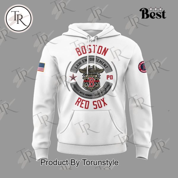 Boston Red Sox 2025 National Law Enforcement Appreciation Day Limited Edition Hoodie