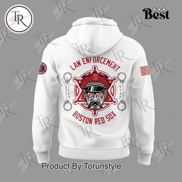 Boston Red Sox 2025 National Law Enforcement Appreciation Day Limited Edition Hoodie