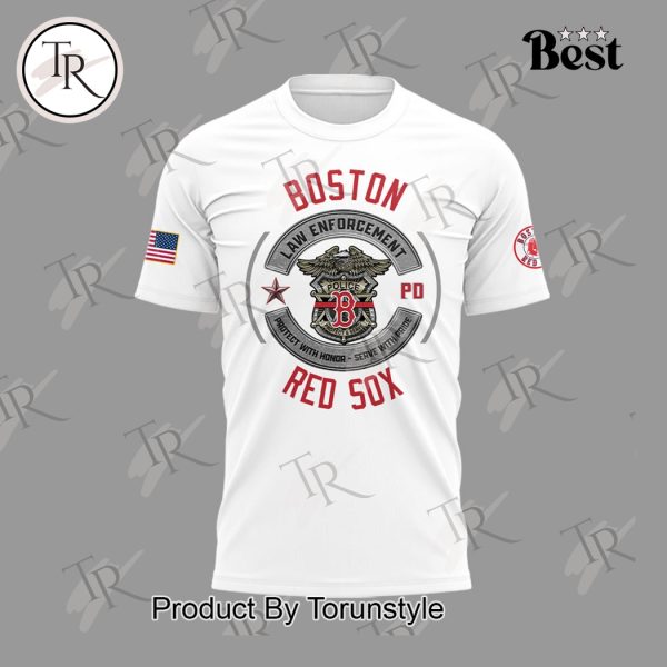 Boston Red Sox 2025 National Law Enforcement Appreciation Day Limited Edition Hoodie