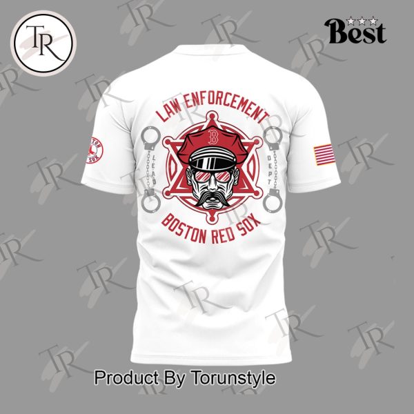 Boston Red Sox 2025 National Law Enforcement Appreciation Day Limited Edition Hoodie