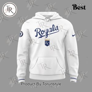 Kansas City Royals 2025 Firefighter Appreciation Night Limited Edition Hoodie – White