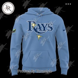 Tampa Bay Rays 2025 Firefighter Appreciation Night Limited Edition Hoodie – Blue