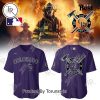 Houston Astros 2025 Firefighter Appreciation Night Limited Edition Baseball Jersey – Blue