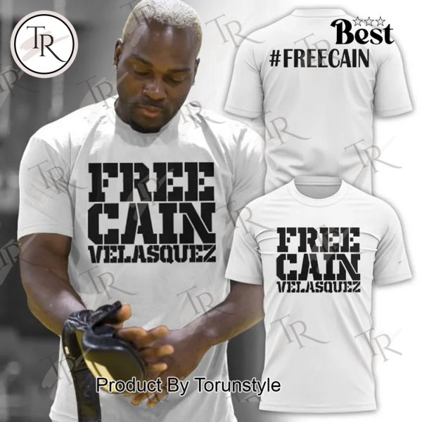 Derek Brunson Free Cain Velasquez 2025 Limited Edition Hoodie
