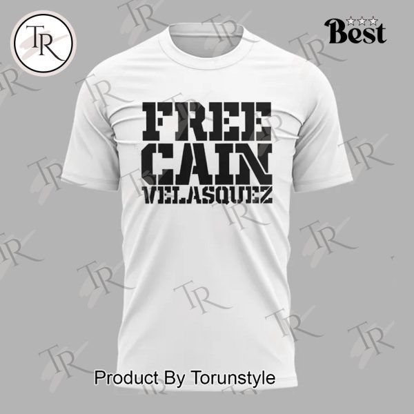 Derek Brunson Free Cain Velasquez 2025 Limited Edition Hoodie