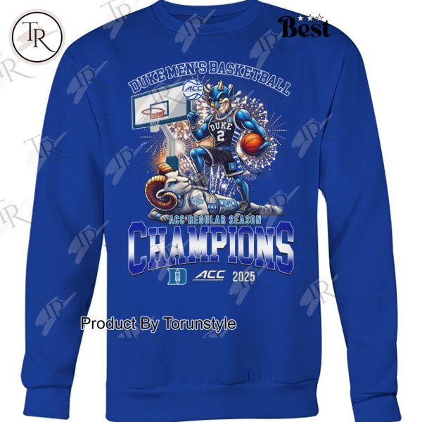 Duke Men’s Basketball ACC Regular Season Champions 2025 Limited Edition T-Shirt