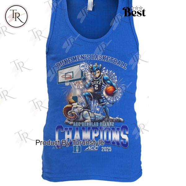 Duke Men’s Basketball ACC Regular Season Champions 2025 Limited Edition T-Shirt