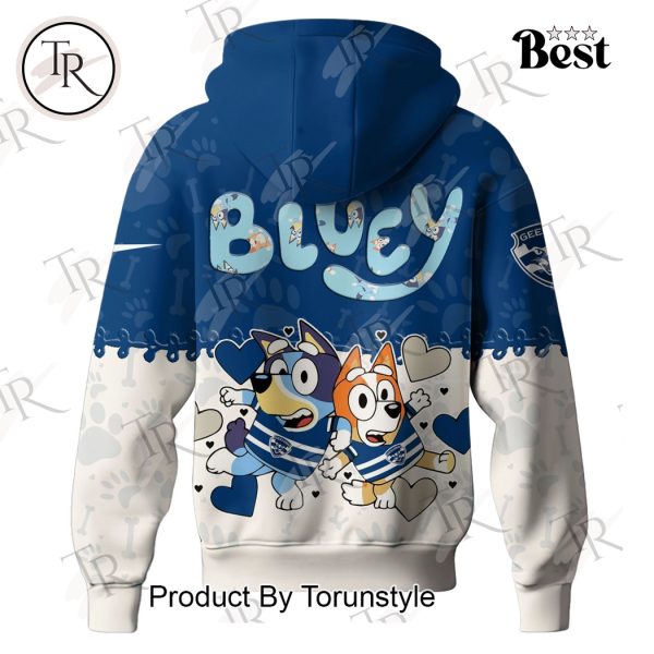 Geelong Cats 2025 Bluey Night Limited Edition Hoodie