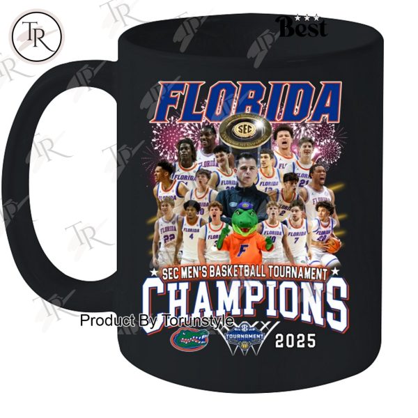 Florida Gators SEC Men’s Basketball Tournament Champions 2025 Limited Edition T-Shirt