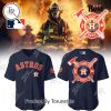 Houston Astros 2025 Firefighter Appreciation Night Limited Edition Baseball Jersey – Orange