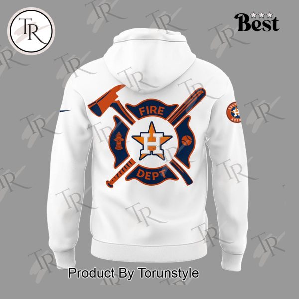 Houston Astros 2025 Firefighter Appreciation Night Limited Edition Hoodie